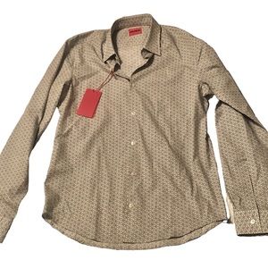 Hugo Boss Casual Slim Fit Dress Shirt {Small}